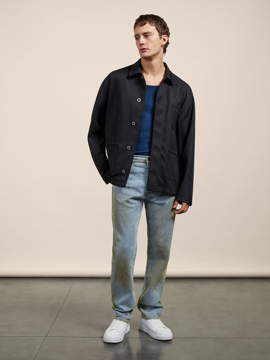 BLACK OVERSHIRT - BLACK - GIULIA30 | Pence 1979