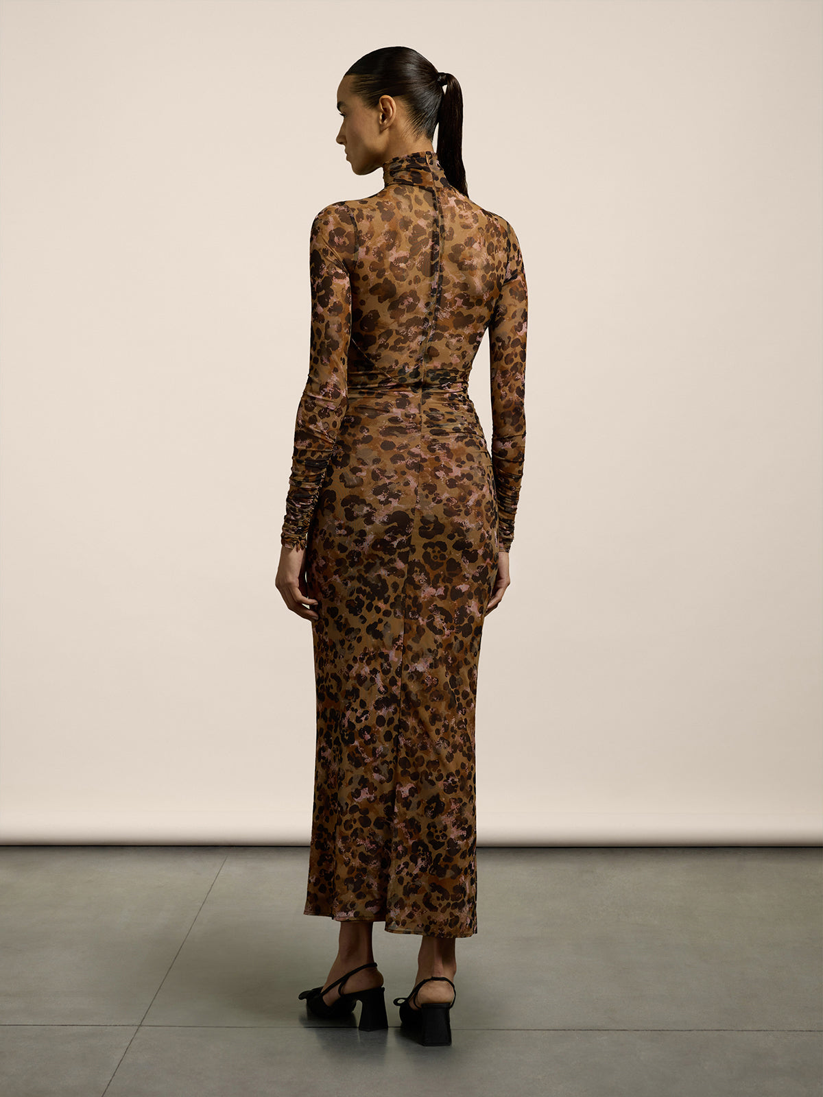 LEO PRINT DRESS