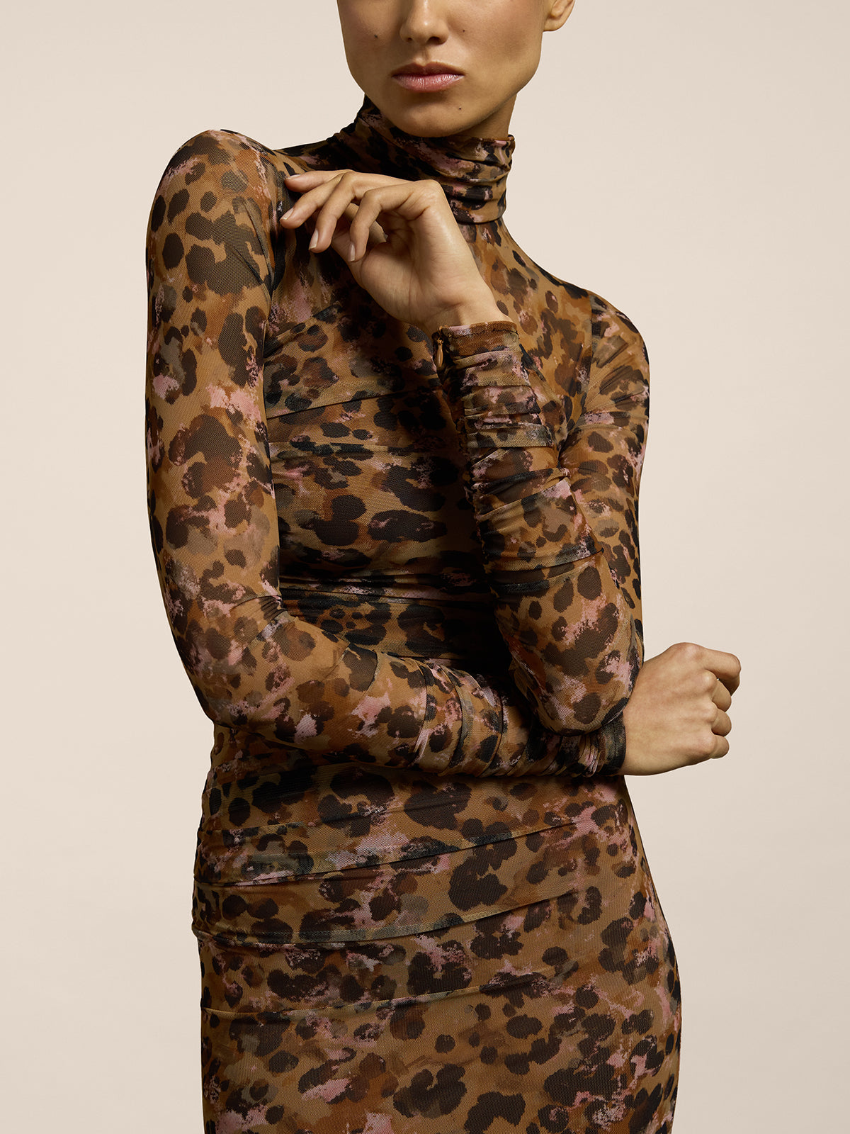 LEO PRINT DRESS