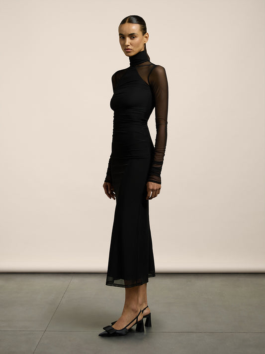 BLACK DRESS - BLACK - GIULIA30 | Pence 1979