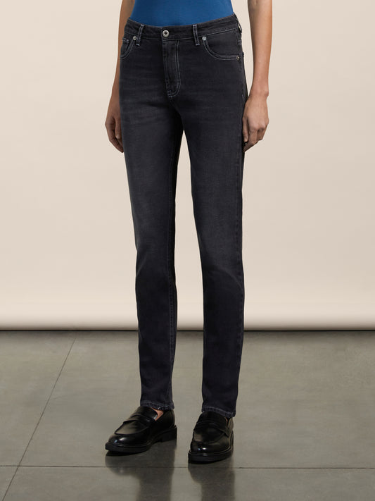 BLACKBOARD DENIM - BLACK - GIULIA30 | Pence 1979
