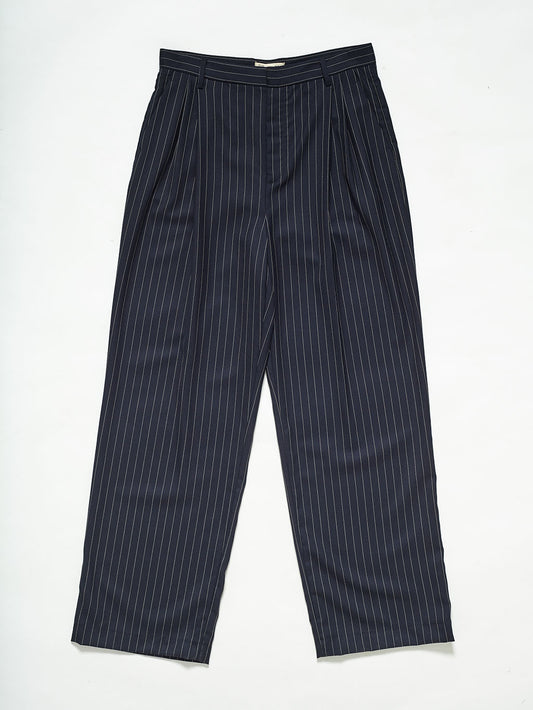 CHINO PANT - BLUE PINSTRIPE - Archive | Pence 1979
