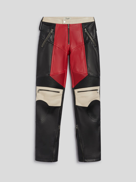 LEATHER PANT - MULTICOLOR - GIULIA30 | Pence 1979