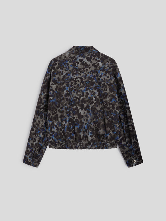 LEO PRINT JACKET - GREY LEO - Archive | Pence 1979