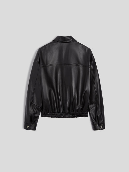 LEATHER JACKET - BLACK - GIULIA30 | Pence 1979
