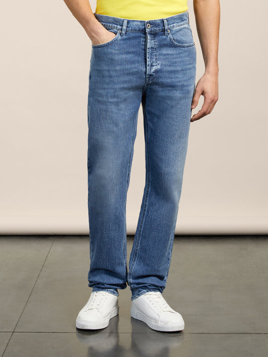 5 POCKETS PANT - LIGHT BLUE DENIM - GIULIA30 | Pence 1979