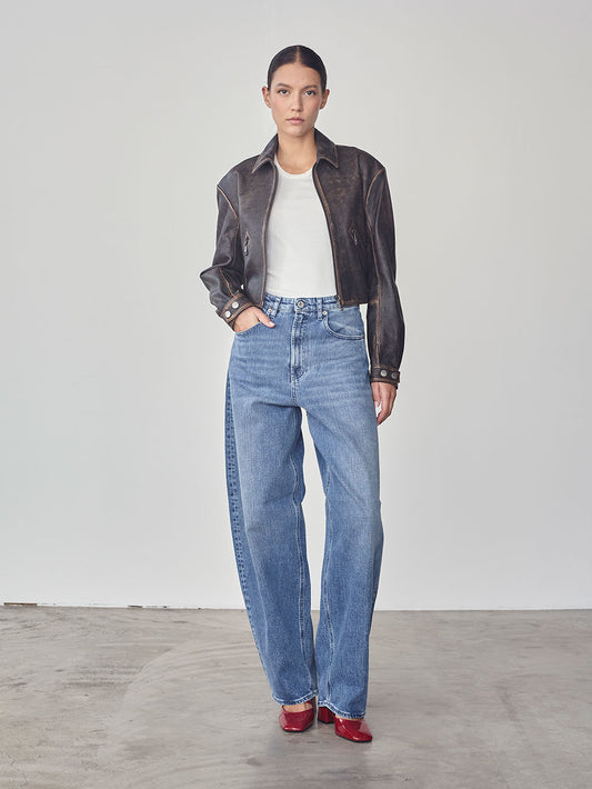 CURVILINEAR DENIM - LIGHT BLUE - GIULIA30 | Pence 1979