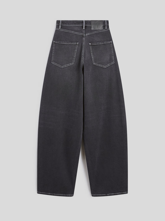 CURVILINEAR DENIM - BLACK - GIULIA30 | Pence 1979