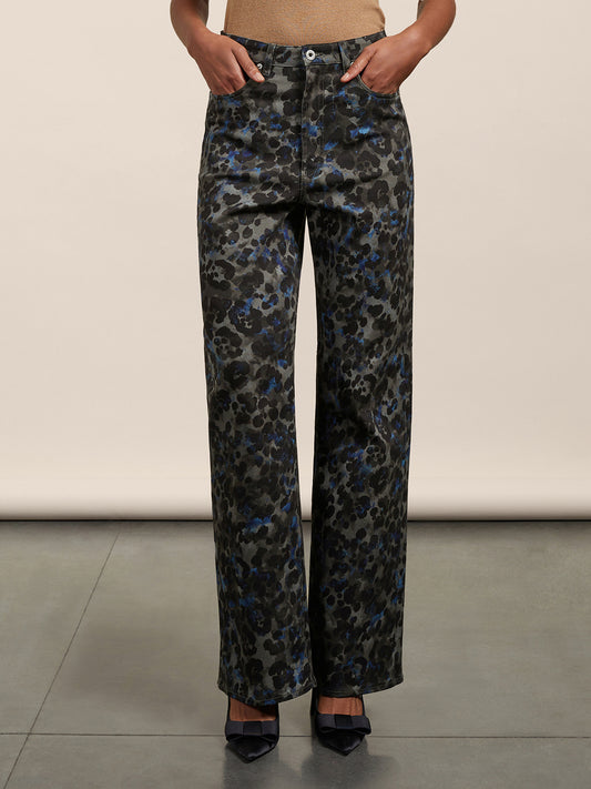 LEO PRINT PANT - GREY LEO - Archive | Pence 1979