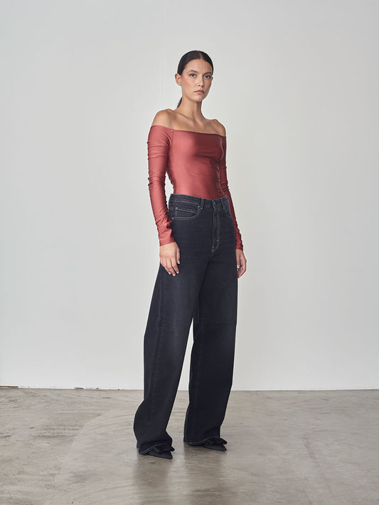 5 POCKETS PANT - BLACK - GIULIA30 | Pence 1979
