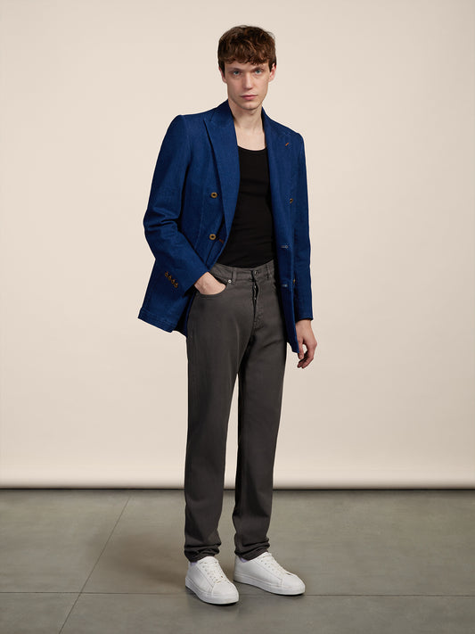 5 POCKETS PANTS - GRAPHITE - GIULIA30 | Pence 1979