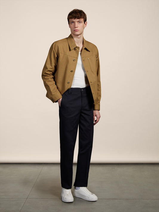 JACKET WITH POCKET - TOBACCO - GIULIA30 | Pence 1979
