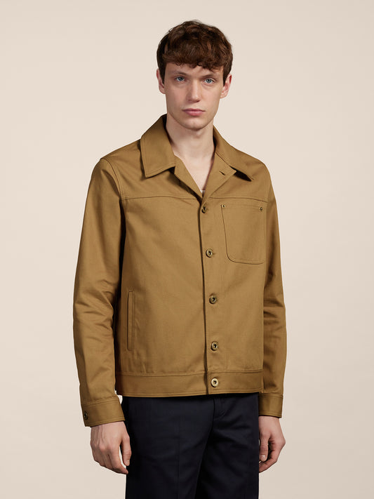 JACKET WITH POCKET - TOBACCO - GIULIA30 | Pence 1979