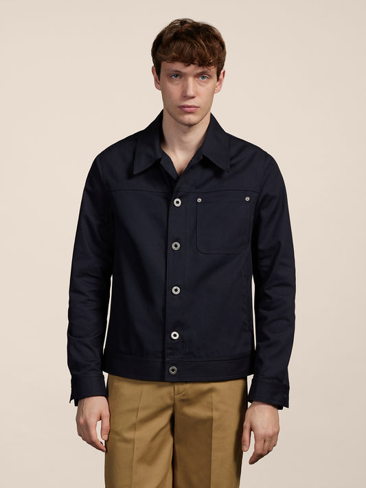 JACKET WITH POCKET - BLUE NAVY - GIULIA30 | Pence 1979
