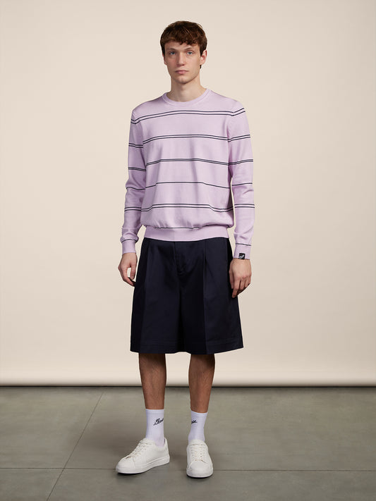BERMUDA - BLUE NAVY - Men′s Bottomwear | Pence 1979