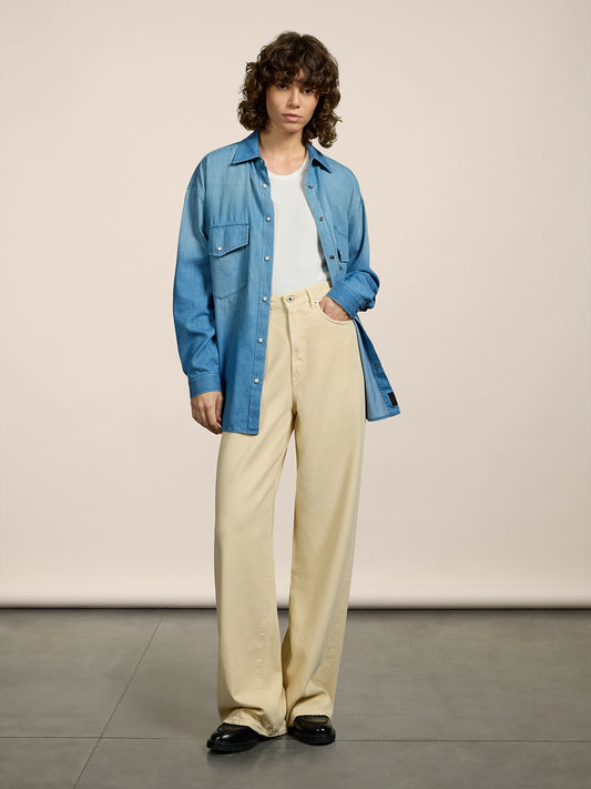 5 POCKETS PANT - OFF WHITE - GIULIA30 | Pence 1979