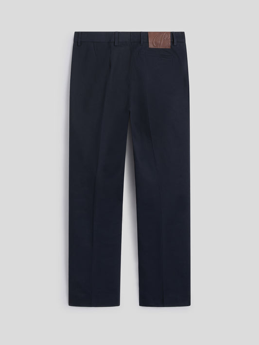 CHINO PANT - BLUE NAVY - Check Active | Pence 1979