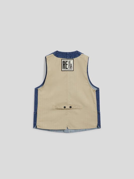 DENIM GILET - BLUE - Archive | Pence 1979