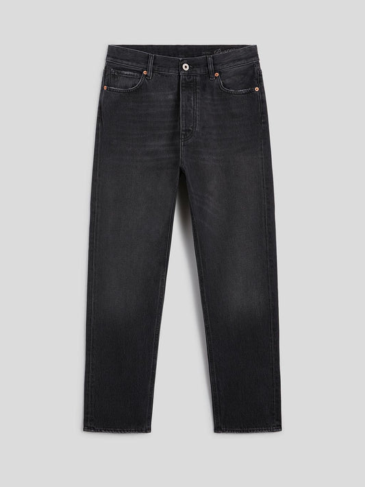 DENIM WITH EMBROIDERY - BLACK - Archive | Pence 1979