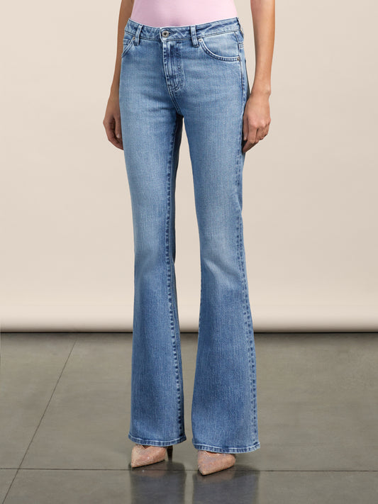 FLARED PANT - LIGHT BLUE - GIULIA30 | Pence 1979