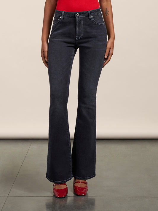 BLACKBOARD DENIM - BLACK - GIULIA30 | Pence 1979