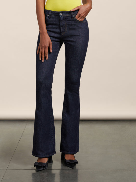 SLIM FIT DENIM - BLUE RINSE - GIULIA30 | Pence 1979