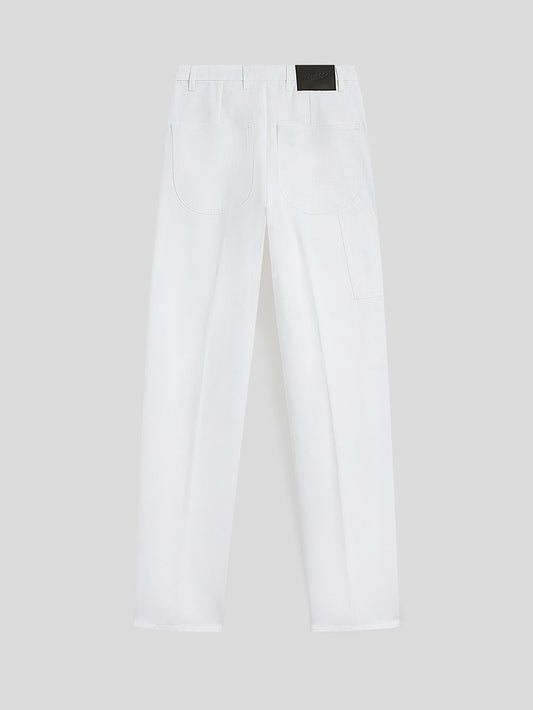 WOMEN'S PANT - WHITE - Archive | Pence 1979