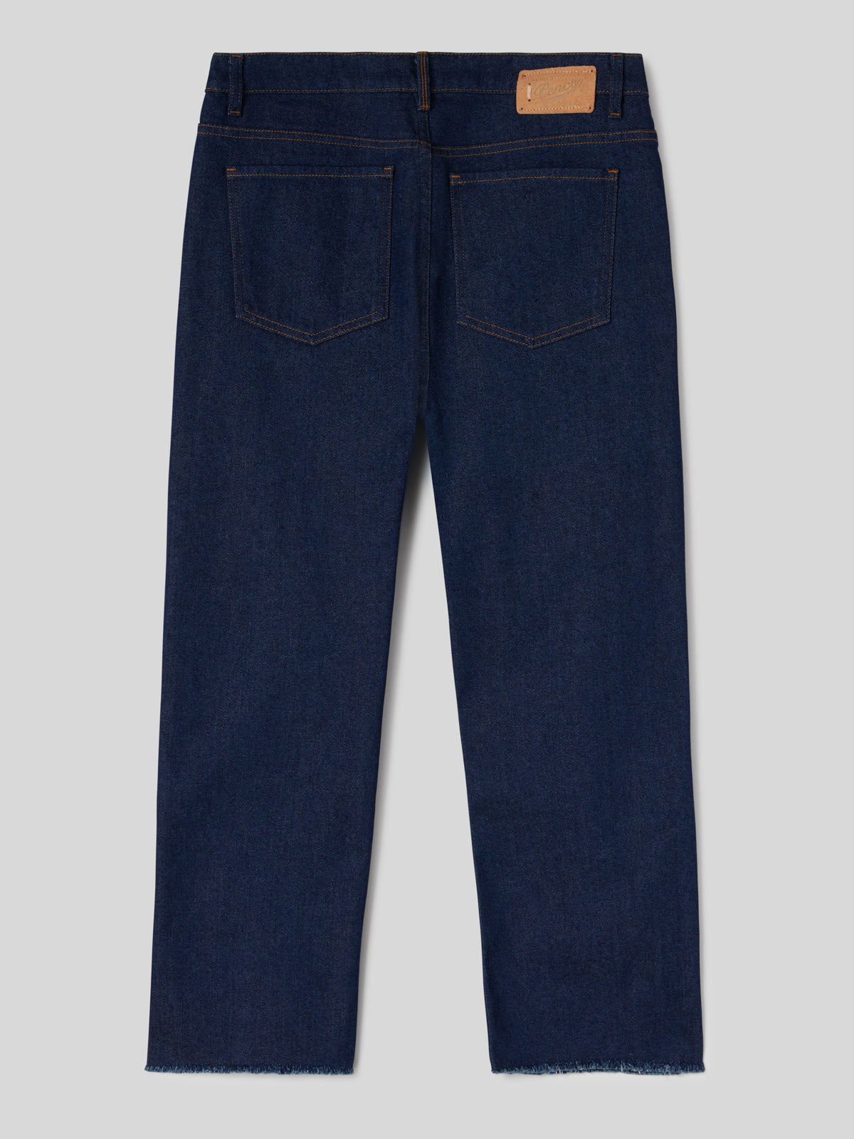 Jeans Bootcut da Donna a vita alta blu scuro