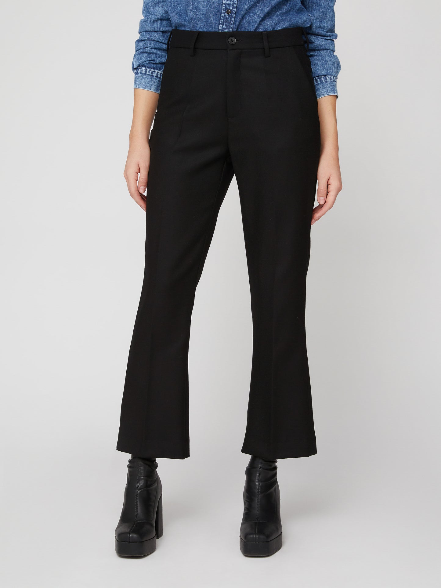 CROPPED FLARE PANTS