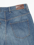 Regular waist jeans