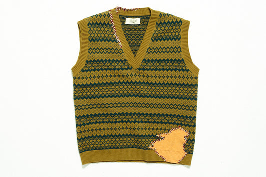 WOOL MENDED GILET