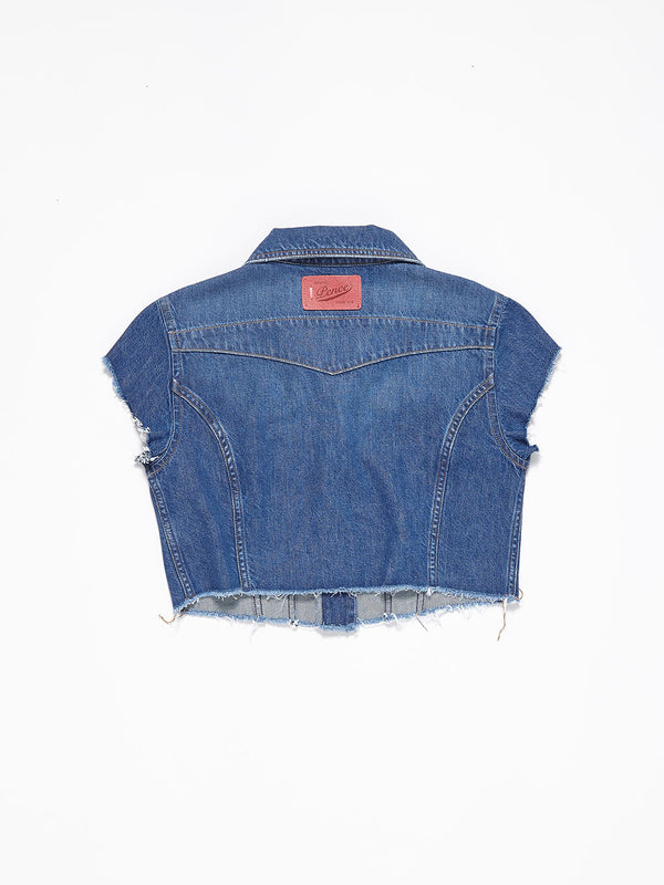 DENIM CORSET