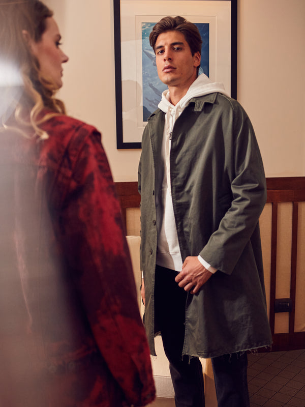 PADDED TRENCH COAT