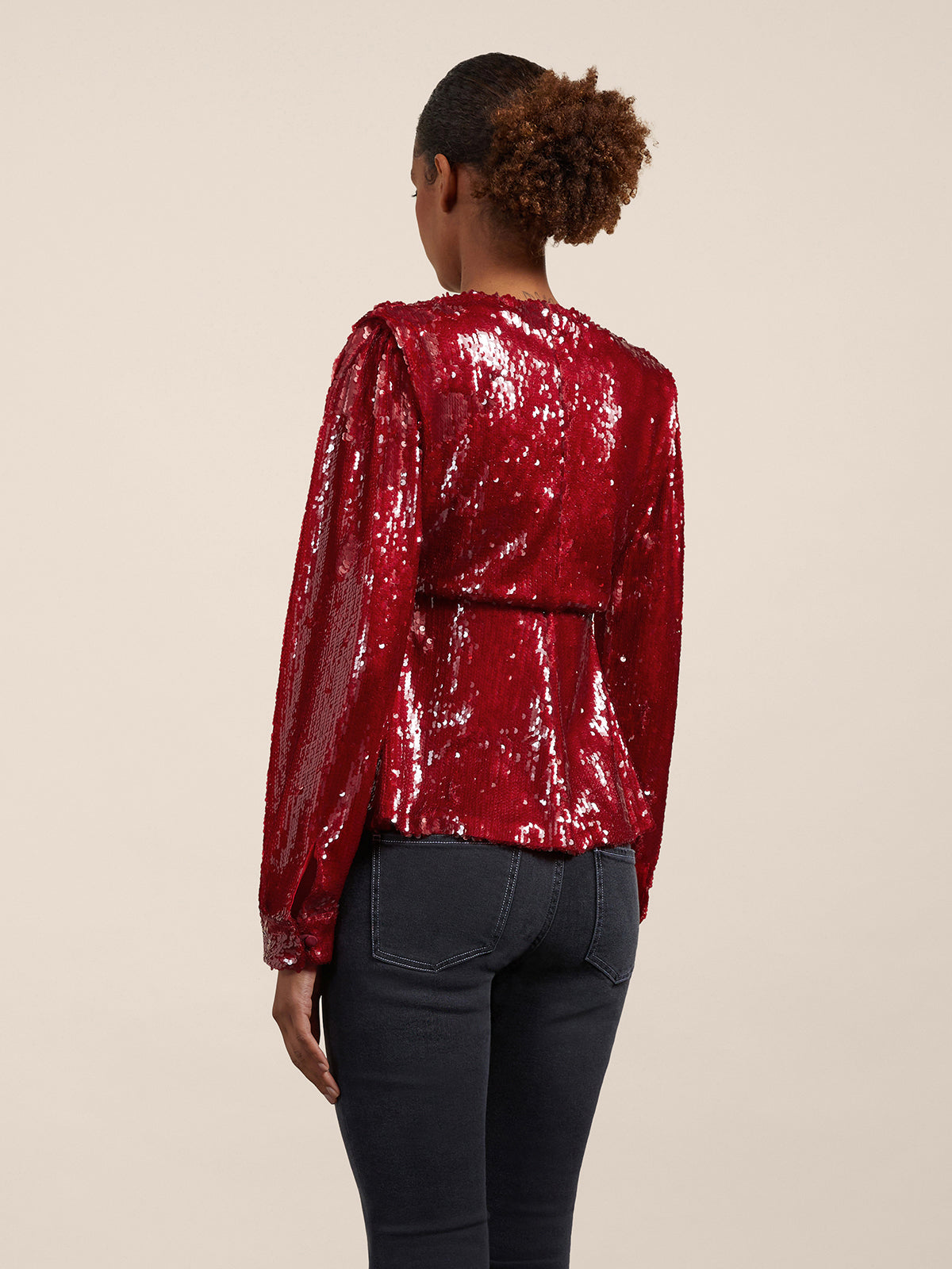 TOP CON PAILLETTES