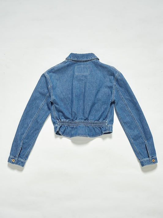 JACKET - MEDIUM BLUE WITH WHITE STITCH - Archive | Pence 1979