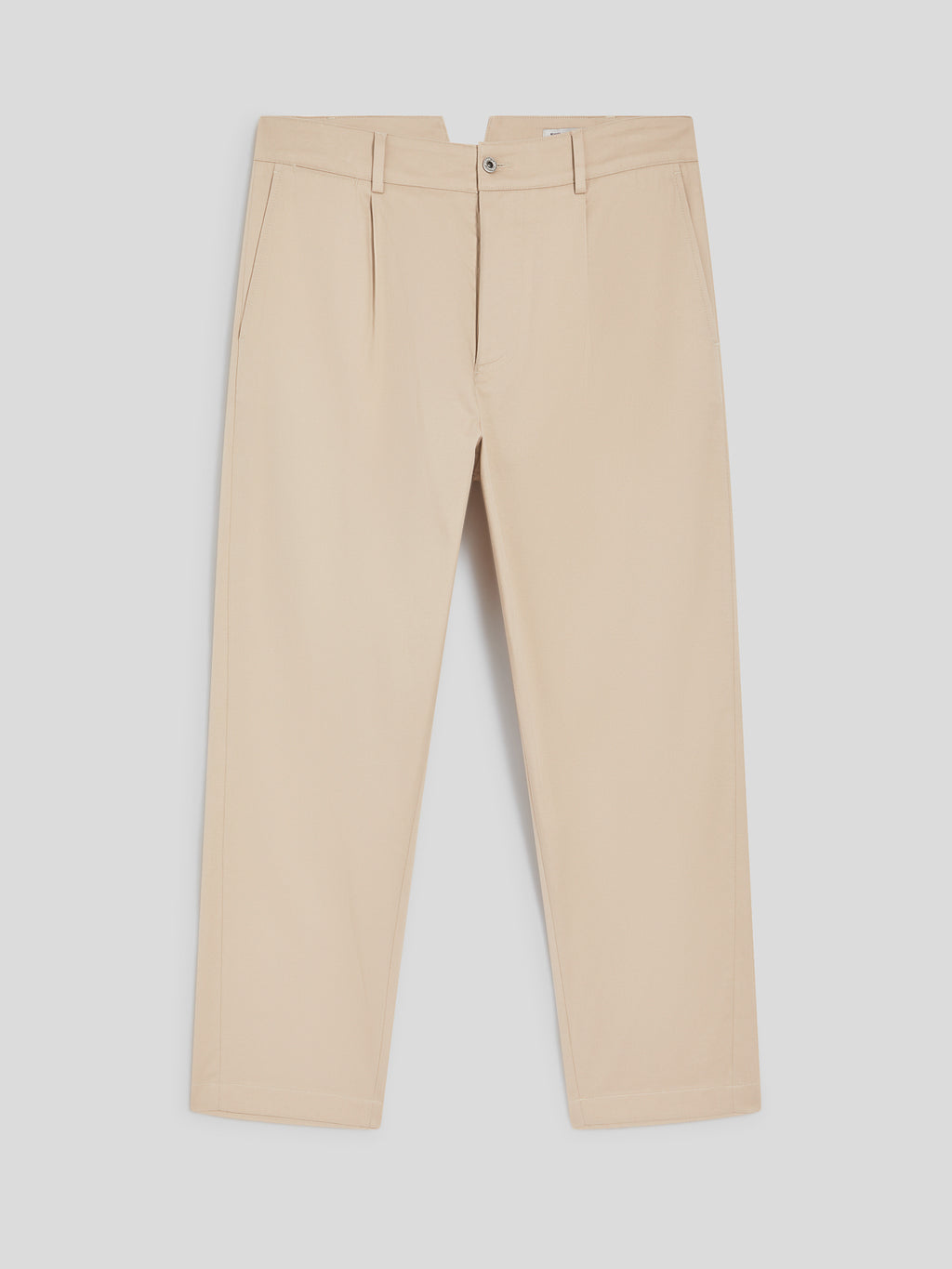 RELAXED-FIT TROUSERS IN COLONIAL COTTON - COLONIAL - Check Active | Pence 1979