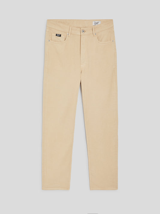CARROT FIT TROUSERS IN COLONIAL TENCEL COTTON - COLONIAL - Check Active | Pence 1979