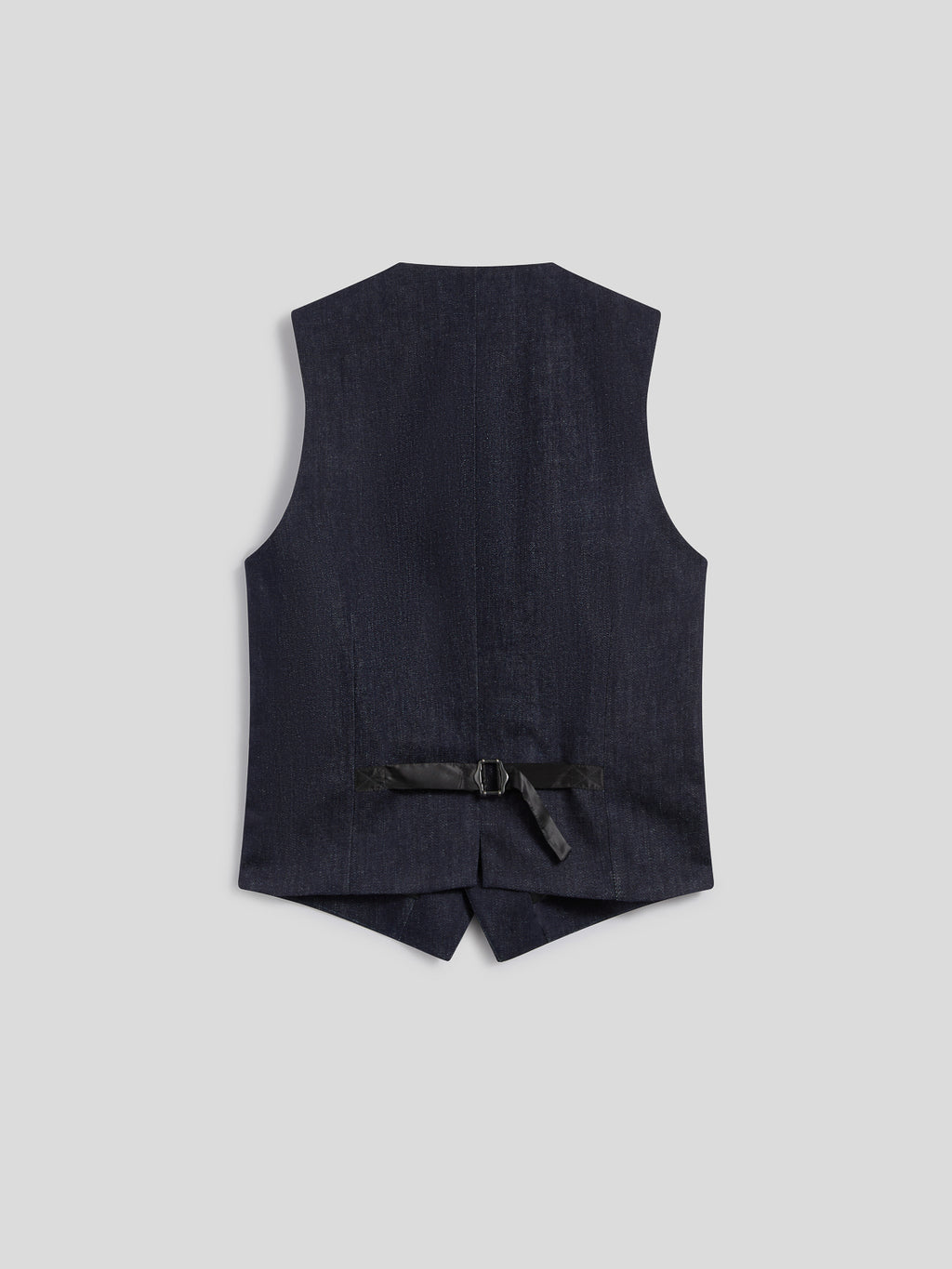 TUXEDO REGULAR FIT VEST IN DARK BLUE COMFORT DENIM - NIGHT BLUE - Men′s Clothing  | Pence 1979