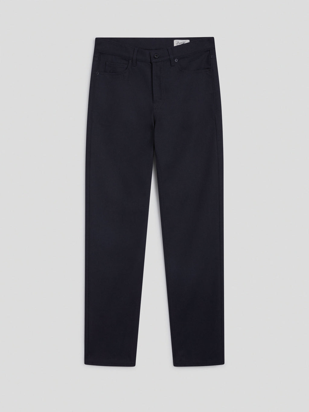 REGULAR FIT CARBON DENIM FIVE POCKET PANTS - CARBON - Check Active | Pence 1979