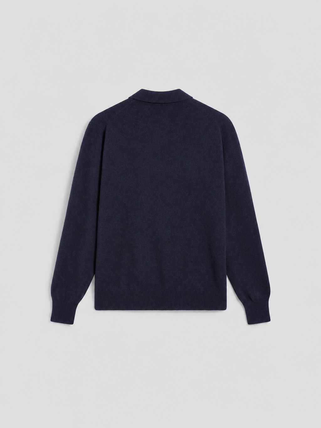 REGULAR FIT POLO SHIRT IN PRUSSIAN BLUE WOOL - PRUSSIAN BLUE - Check Active | Pence 1979