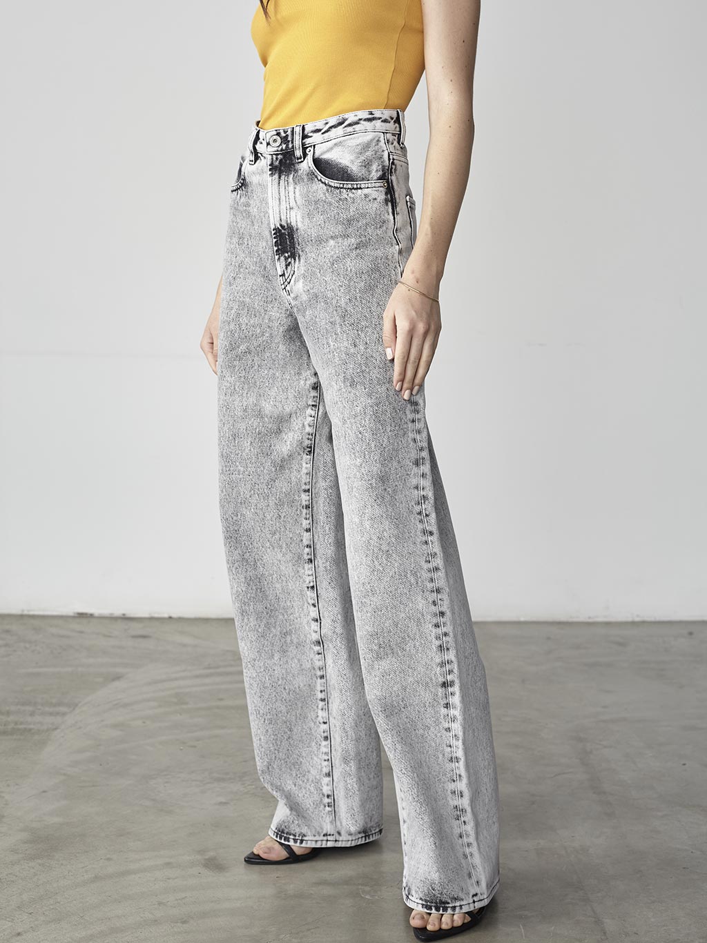 WIDE  DENIM PANT