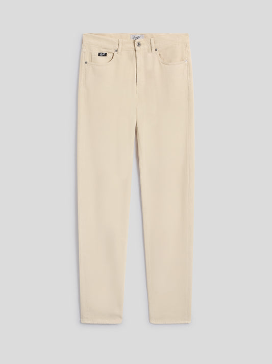5 POCKETS PANTS - OFF WHITE - Check Active | Pence 1979