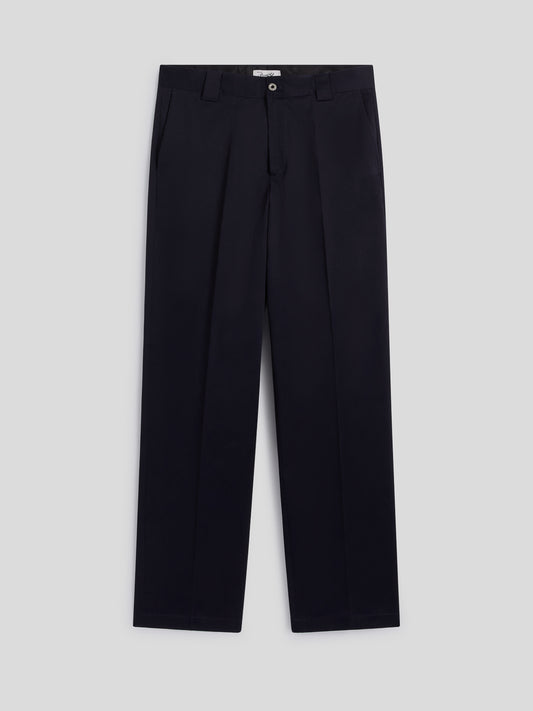 CHINO PANTS - BLUE NAVY - Check Active | Pence 1979
