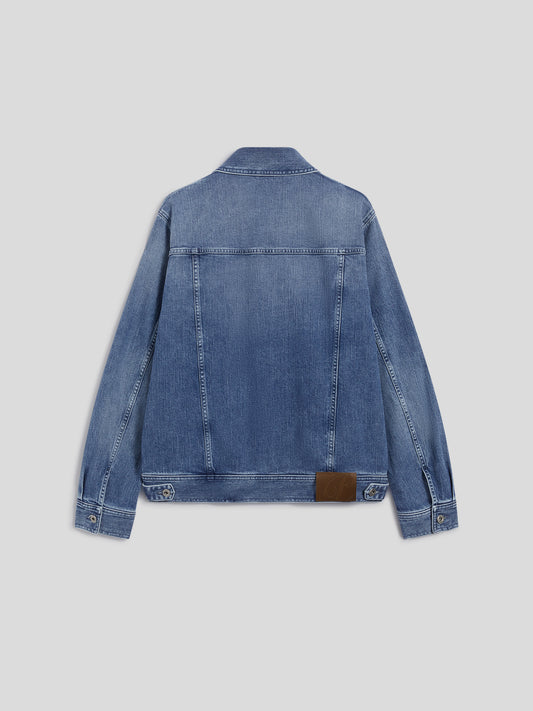 JACKET WITH POCKET - LIGHT BLUE - Check Active | Pence 1979