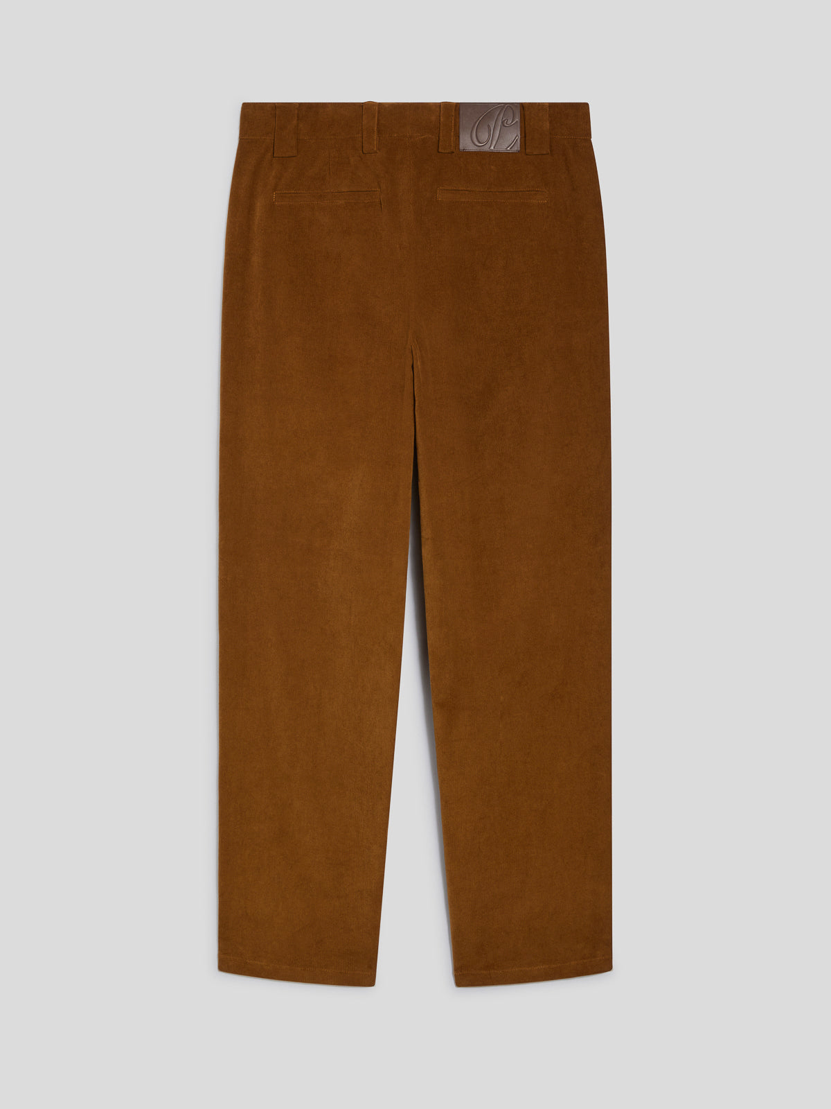 MEN'S REGULAR FIT CHINOS IN VELVET DARK CARAMEL
