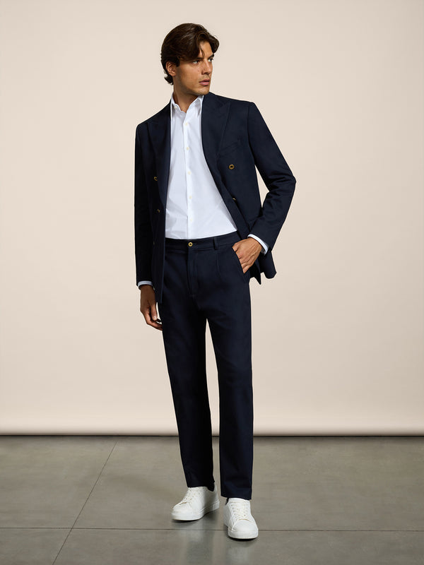 MEN'S SHIRT IN COTTON POPLIN REGULAR FIT WHITE - WHITE - Men′s Clothing  | Pence 1979