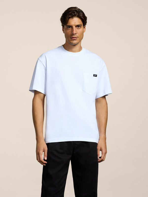UNISEX OVER FIT COTTON T-SHIRT WHITE - WHITE - Men′s Clothing  | Pence 1979