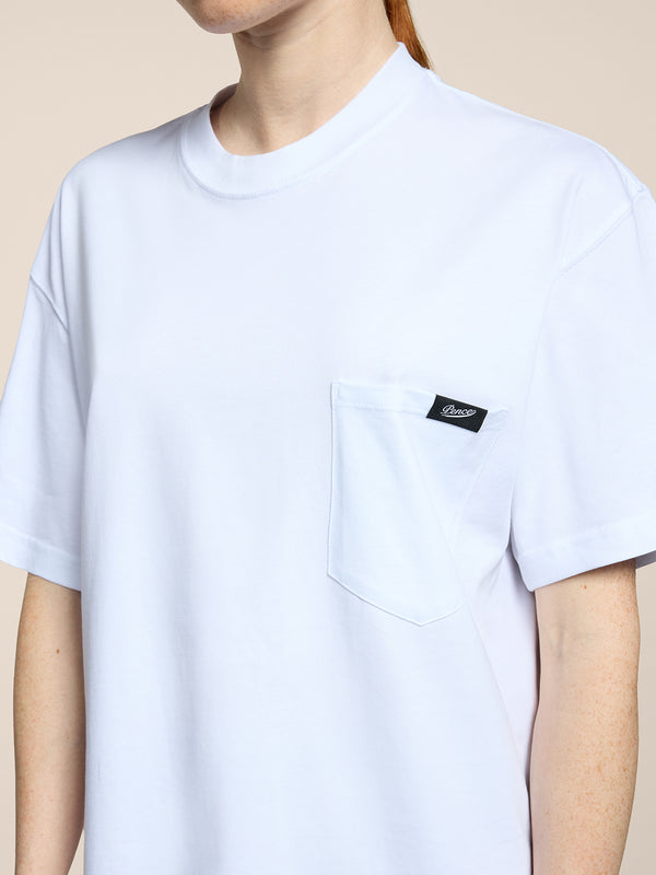 UNISEX OVER FIT COTTON T-SHIRT WHITE - WHITE - Men′s Clothing  | Pence 1979