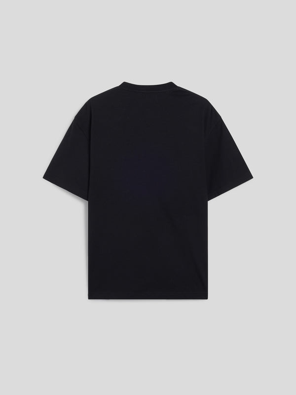 UNISEX OVER FIT COTTON T-SHIRT BLACK - BLACK - Men′s Clothing  | Pence 1979