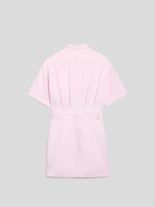 MINI DRESS - LIGHT PINK - Check Active | Pence 1979